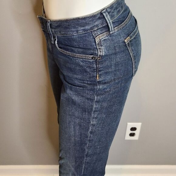 Banana Republic Cuffed Jean Capri sz 2P - Picture 9 of 13